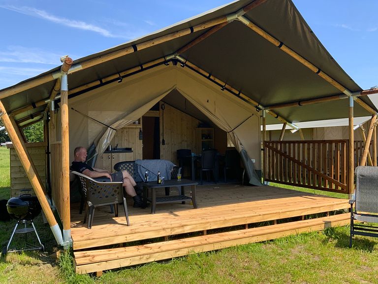 Safari tent on quiet location in Brabant - 1