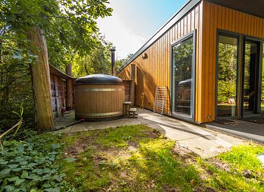Chalet pour 2 personnes dans la forêt avec bain à remous et sauna - 3