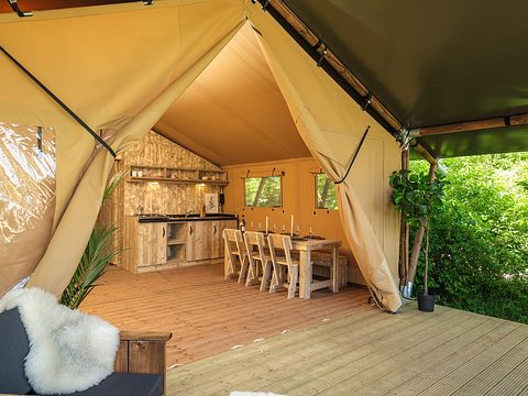 Tente safari de luxe avec grande terrasse à Twente - 5