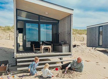 Chalet de plage (5p) sur la plage de Kijkduin - 14