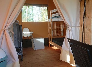 Safaritent op gezellige camping in Drenthe - 5