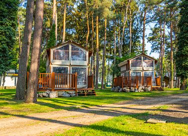 Tente Glamping avec plancher pour 4 personnes