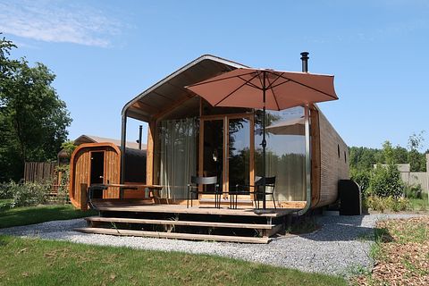 Wikkelhuisje met sauna aan het water - 2