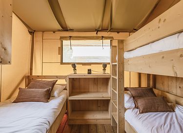 Luxury glamping lodge (5p) with hot tub - 13