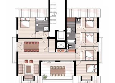Penthouse met sauna (10 pers.) in Duitsland - 42