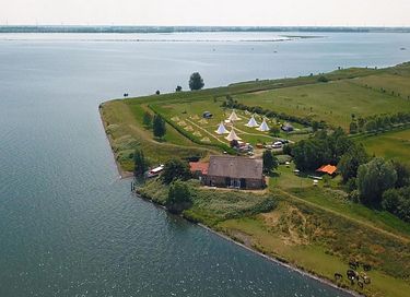 Panorama tent op uniek eiland in Zuid-Holland - 11