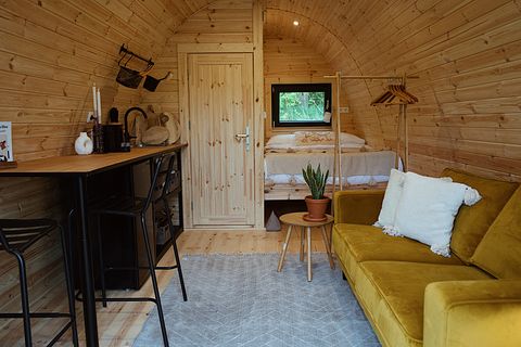 Glamping pod in legno con hot tub privata - 5